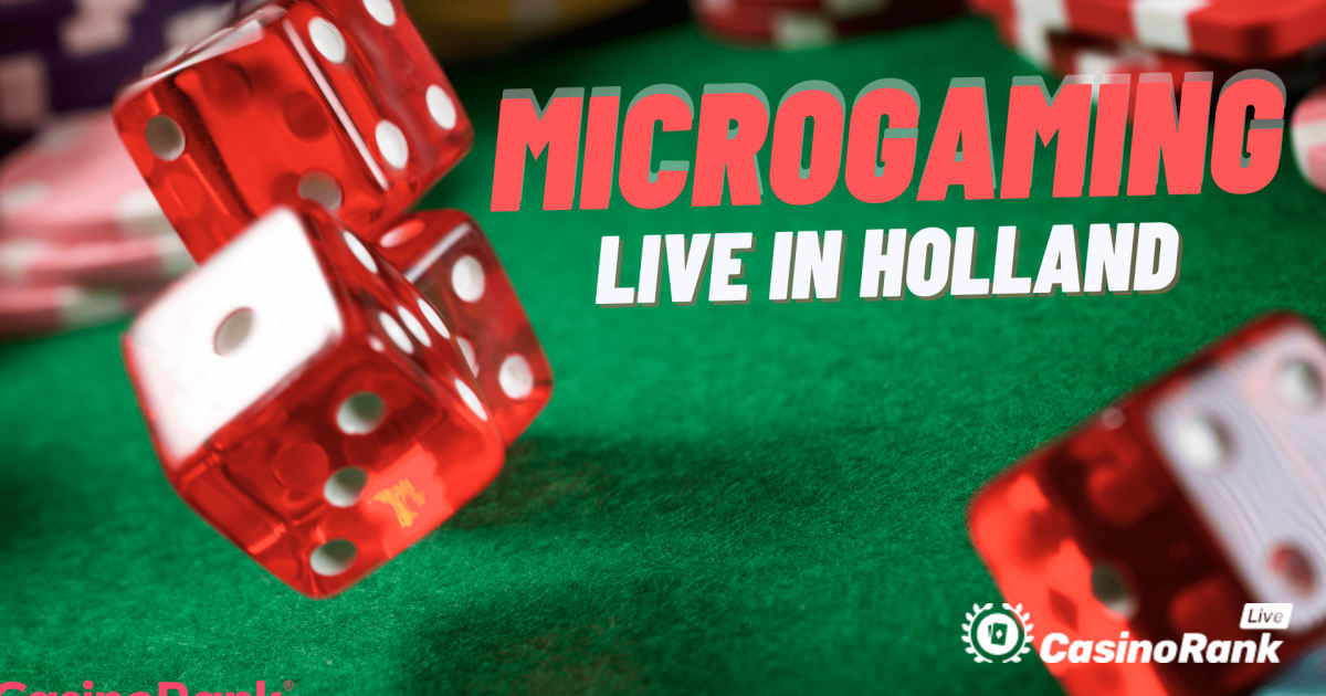 Microgaming svoje spletne igralne avtomate in igralniške igre v živo prenaša na Nizozemsko