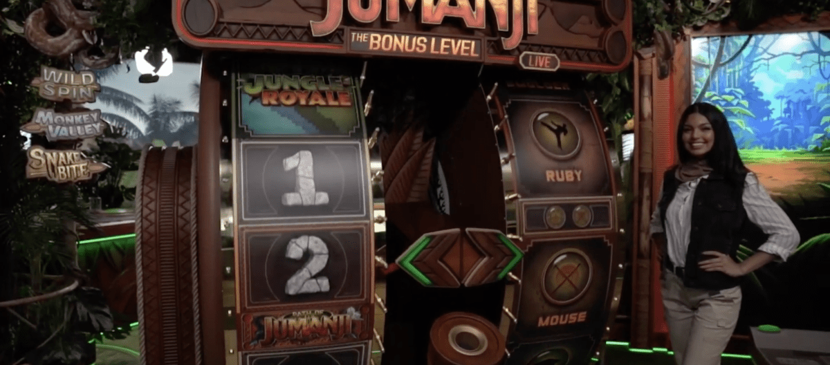Jumanji, The Bonus Level game interface
