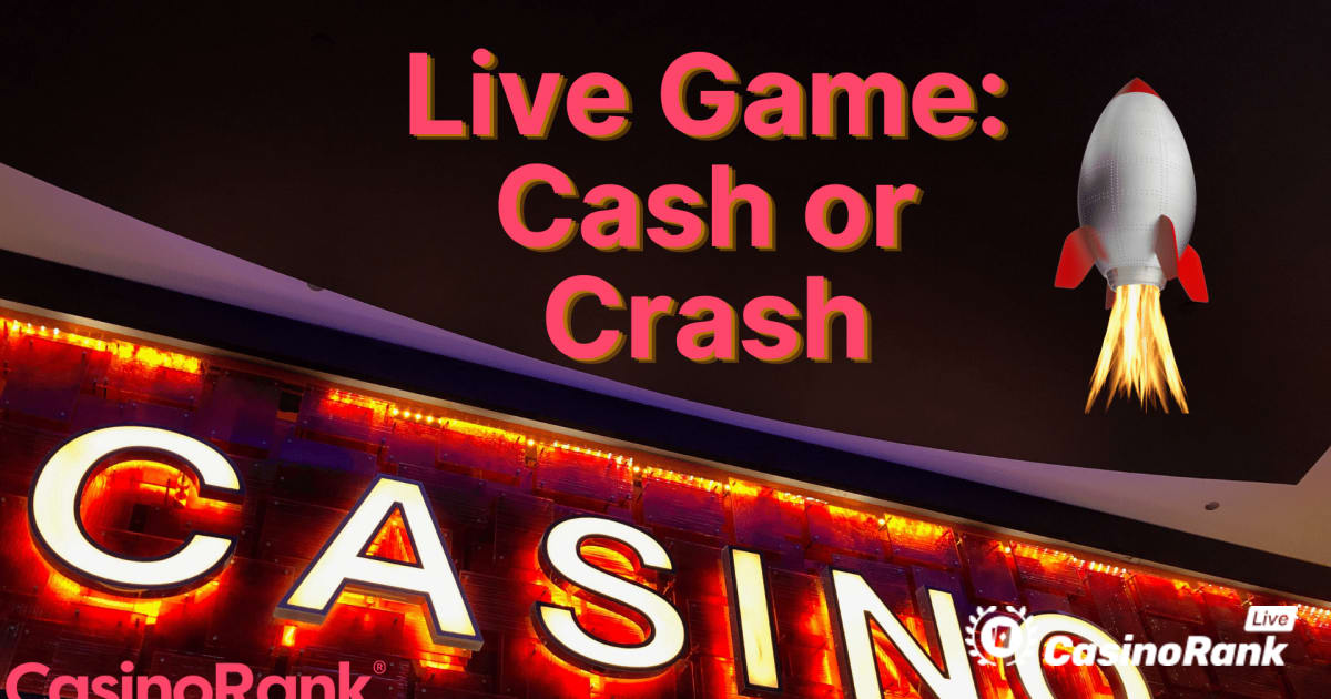 Evolution debitira Cash ali Crash Live Game Show