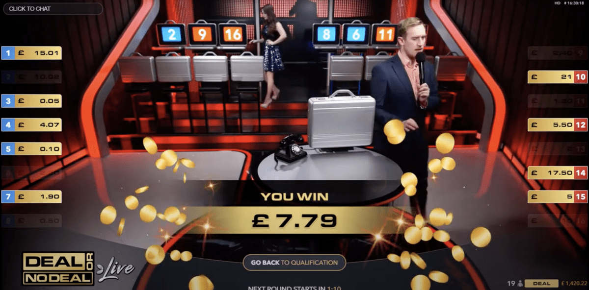 Features and Bonus Rounds of Deal or No Deal Live