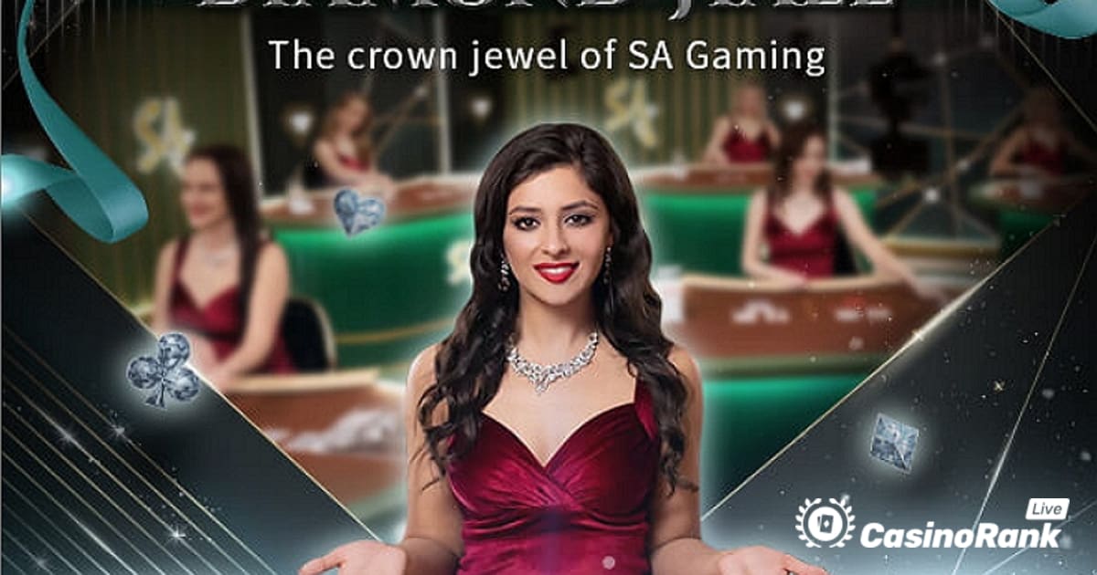 SA Gaming lansira Diamond Hall z VIP eleganco in šarmom